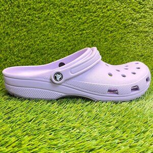 Crocs Classic Clog Mens Size 13 Purple Beach Walking Outdoor Slip On Sandals